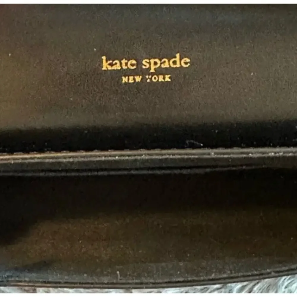 Kate Spade Black Leather Belt Bag Wallet NWT‎